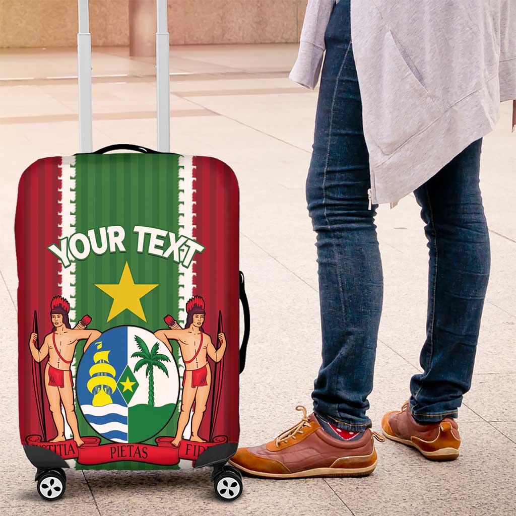 Custom Suriname Football Luggage Cover 2025 Go Natio Flag Color