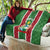 Custom Suriname Football Quilt 2025 Go Natio Flag Color