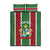 Custom Suriname Football Quilt Bed Set 2025 Go Natio Flag Color