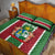 Custom Suriname Football Quilt Bed Set 2025 Go Natio Flag Color