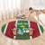 Custom Suriname Football Round Carpet 2025 Go Natio Flag Color