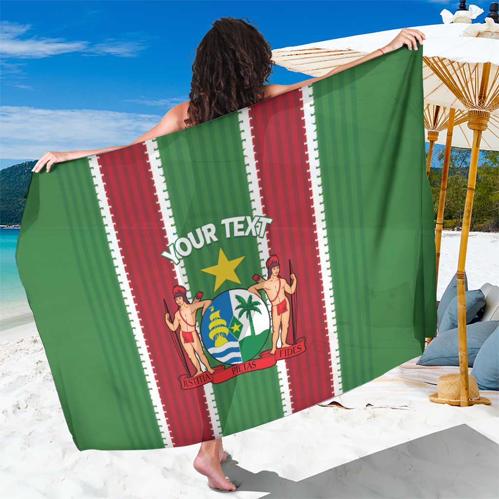 Custom Suriname Football Sarong 2025 Go Natio Flag Color