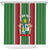 Custom Suriname Football Shower Curtain 2025 Go Natio Flag Color