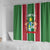 Custom Suriname Football Shower Curtain 2025 Go Natio Flag Color