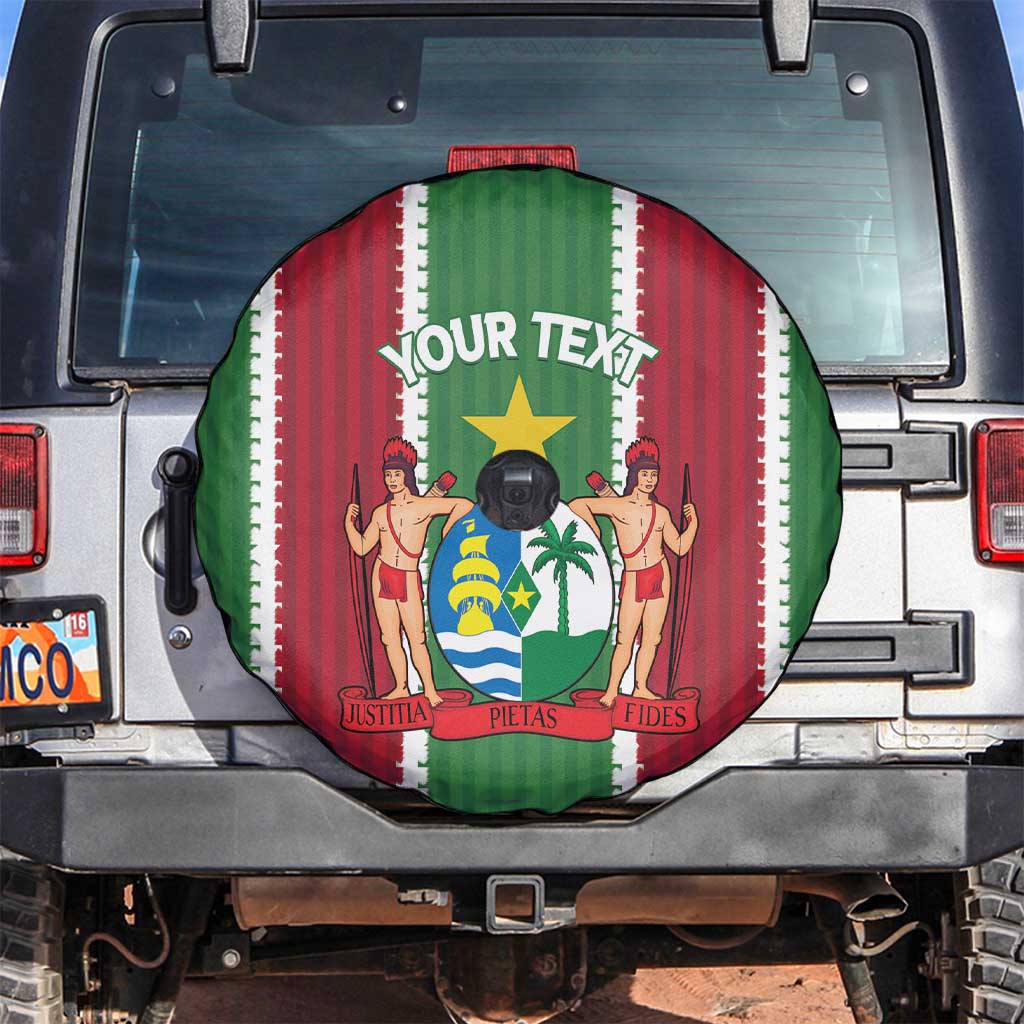 Custom Suriname Football Spare Tire Cover 2025 Go Natio Flag Color