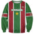 Custom Suriname Football Sweatshirt 2025 Go Natio Flag Color