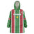 Custom Suriname Football Wearable Blanket Hoodie 2025 Go Natio Flag Color