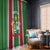 Custom Suriname Football Window Curtain 2025 Go Natio Flag Color