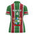 Custom Suriname Football Women Polo Shirt 2025 Go Natio Flag Color