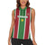 Custom Suriname Football Women Sleeveless Polo Shirt 2025 Go Natio Flag Color