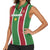 Custom Suriname Football Women Sleeveless Polo Shirt 2025 Go Natio Flag Color