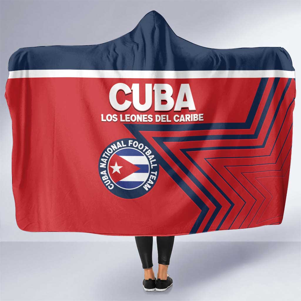 Cuba Football Hooded Blanket 2025 Los Leones del Caribe