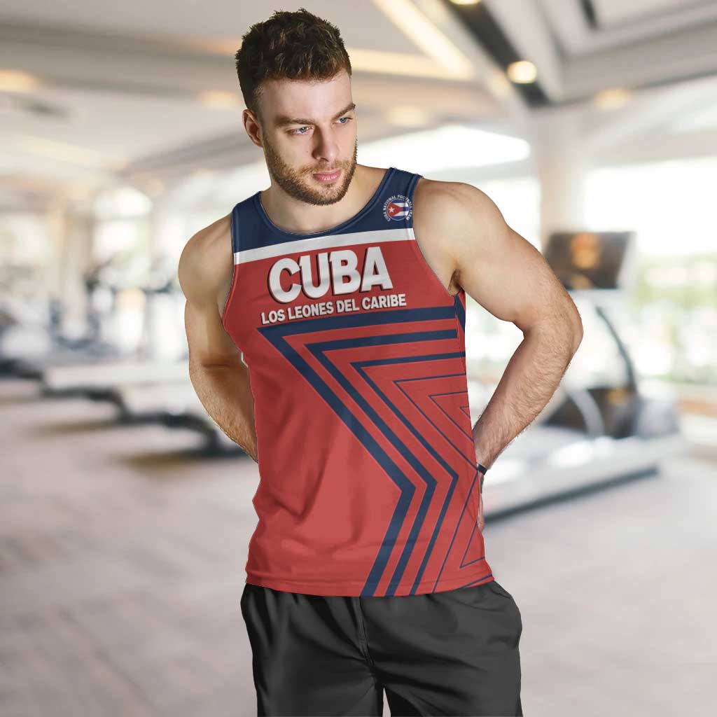 Custom Cuba Football Men Tank Top 2025 Los Leones del Caribe