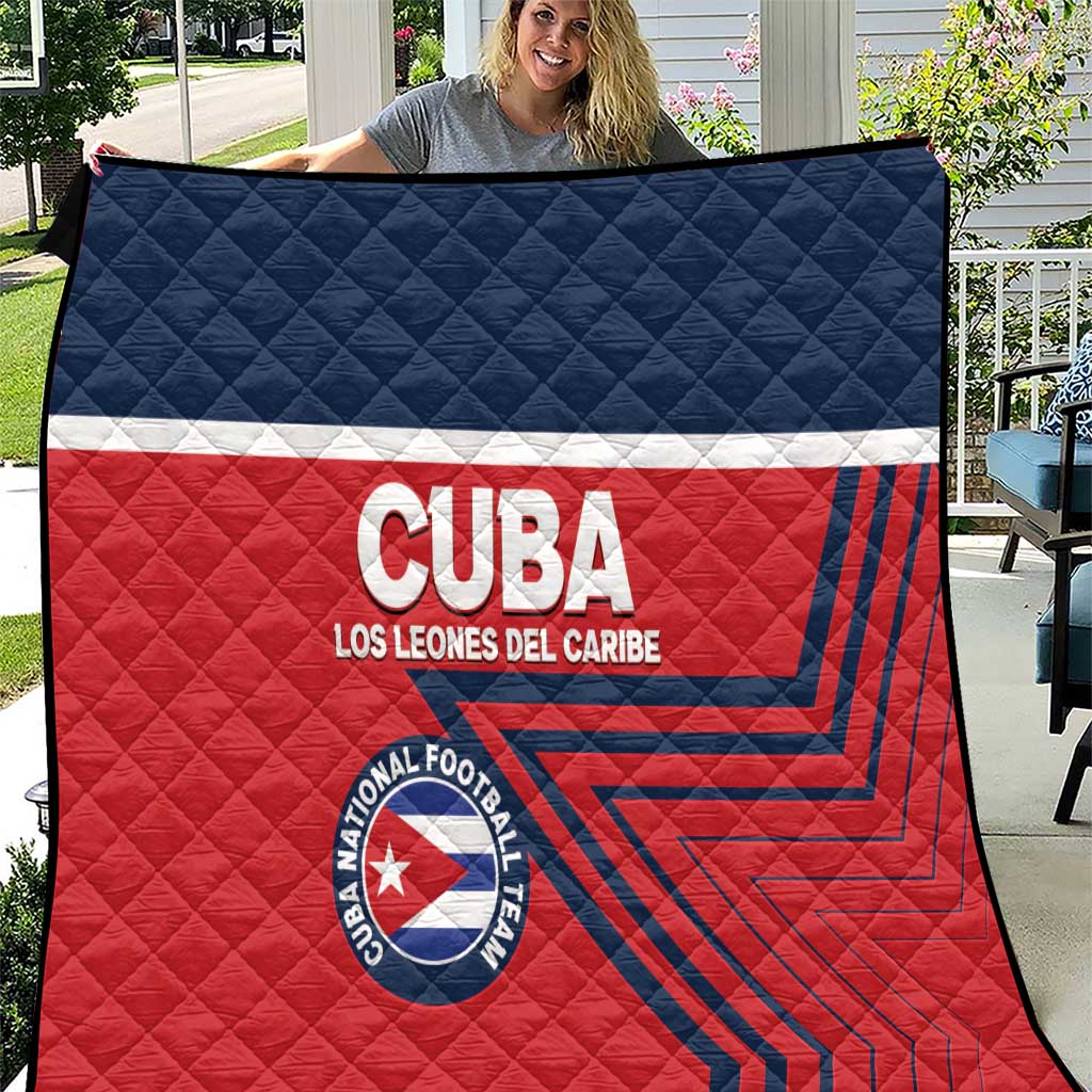 Cuba Football Quilt 2025 Los Leones del Caribe