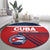 Cuba Football Round Carpet 2025 Los Leones del Caribe