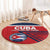 Cuba Football Round Carpet 2025 Los Leones del Caribe