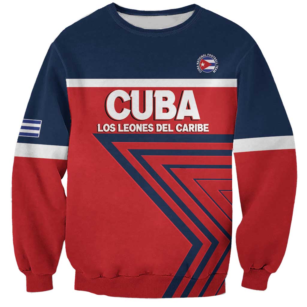 Custom Cuba Football Sweatshirt 2025 Los Leones del Caribe