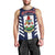 Custom Bermuda Football Men Tank Top 2025 Go Gombey Warriors - Blue