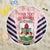 Custom Bermuda Football Beach Blanket 2025 Go Gombey Warriors - Pink