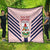 Custom Bermuda Football Quilt 2025 Go Gombey Warriors - Pink