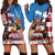 Personalised United States And Australia Hoodie Dress USA Eagle With Aussie Kangaroo - Wonder Print Shop