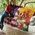 Personalised United States And Papua New Guinea Quilt USA Eagle With PNG Bird Of Paradise