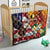 Personalised United States And Papua New Guinea Quilt USA Eagle With PNG Bird Of Paradise