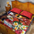 Personalised United States And Papua New Guinea Quilt Bed Set USA Eagle With PNG Bird Of Paradise - Wonder Print Shop