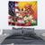 Personalised United States And Papua New Guinea Tapestry USA Eagle With PNG Bird Of Paradise - Wonder Print Shop