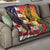 Personalised United States And Hawaii Quilt USA Eagle With Hawaiian Shark Tattoo