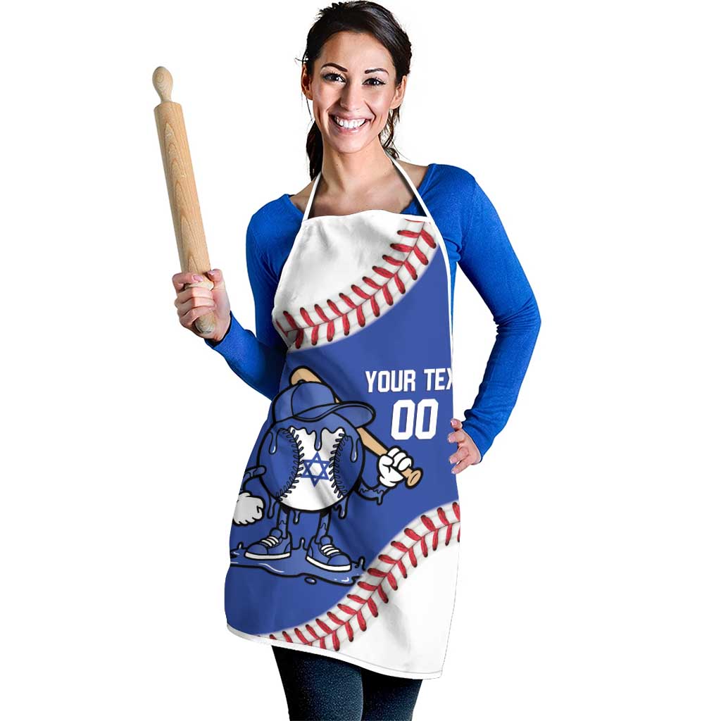 Israel 2026 Baseball Custom Apron Go Champions Drip Style