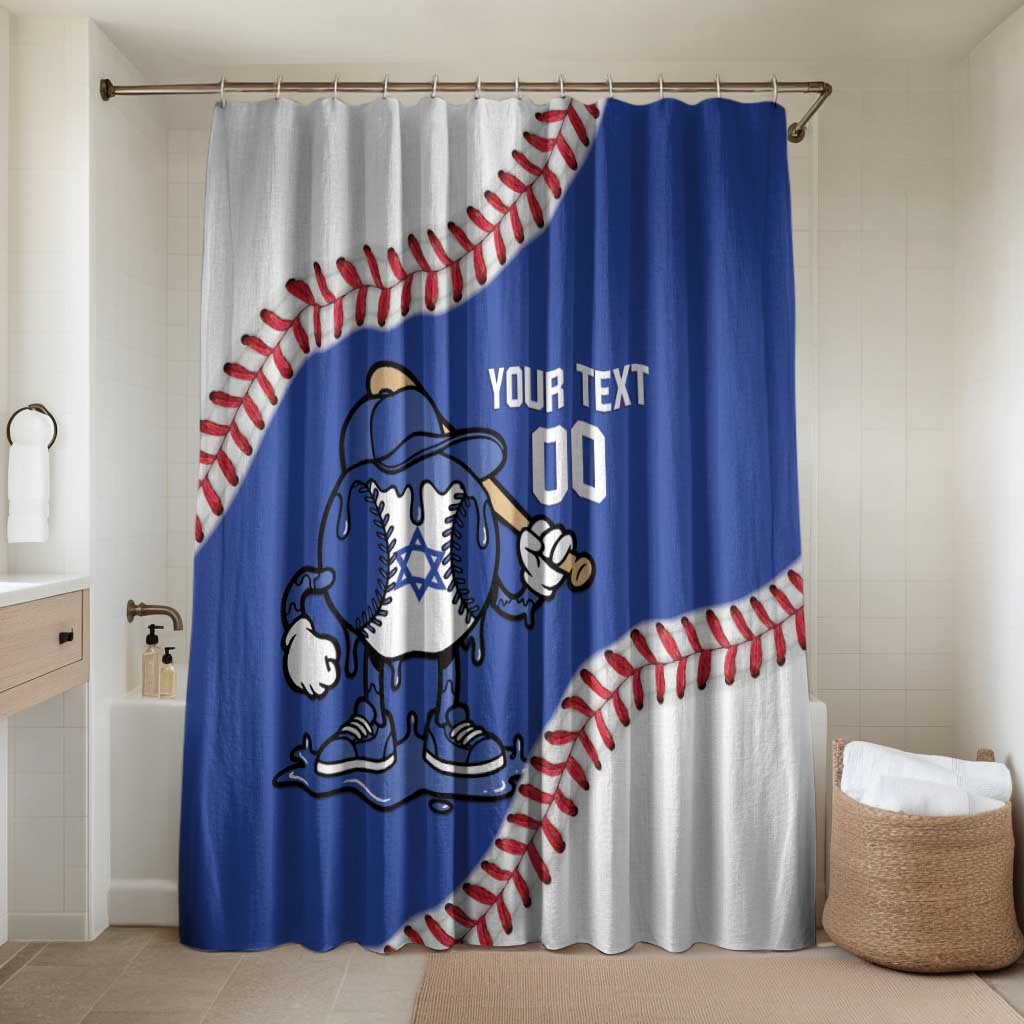 Israel 2026 Baseball Custom Bathroom Set Go Champions Drip Style
