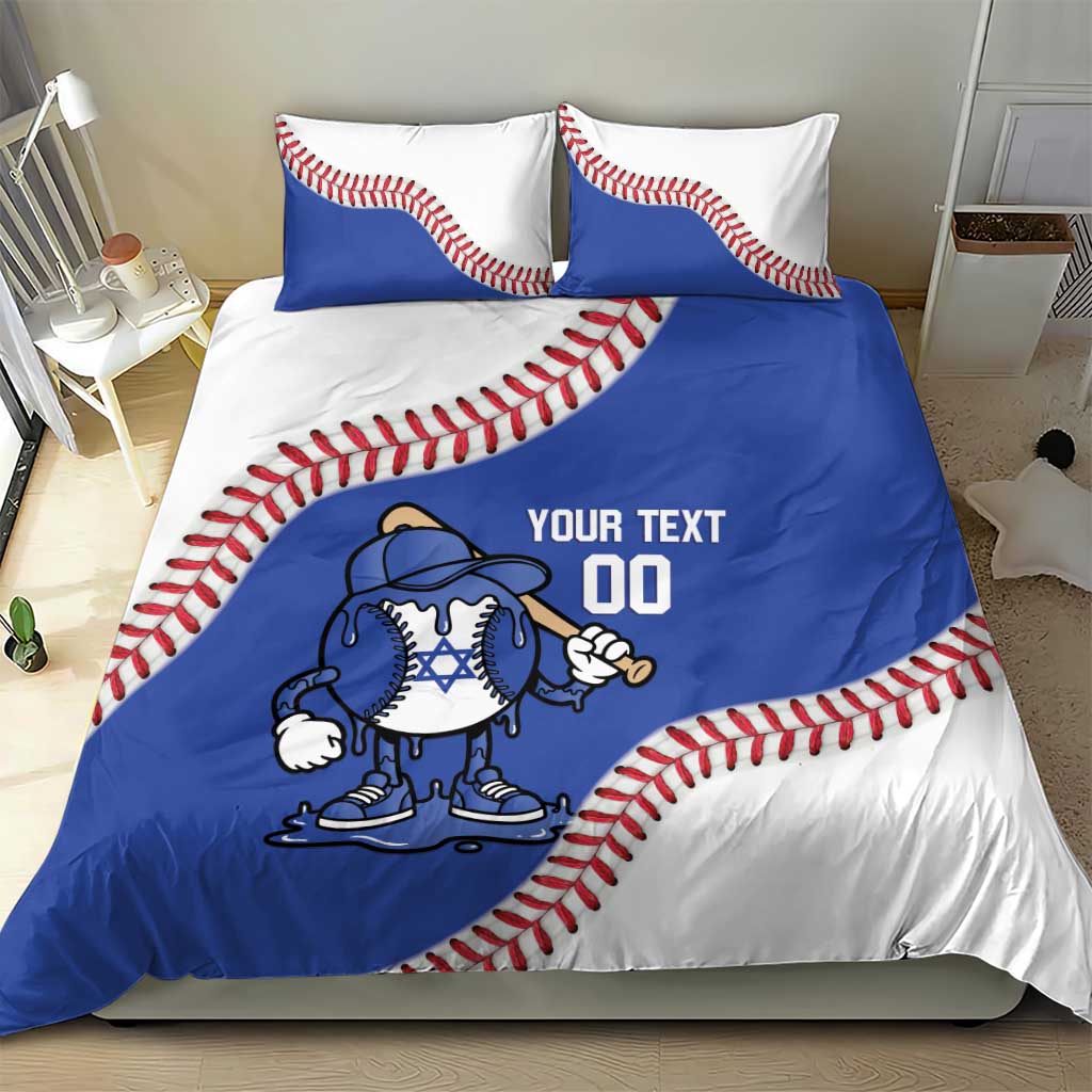Israel 2026 Baseball Custom Bedding Set Go Champions Drip Style