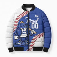 Israel 2026 Baseball Custom Bomber Puffer Jacket Go Champions Drip Style