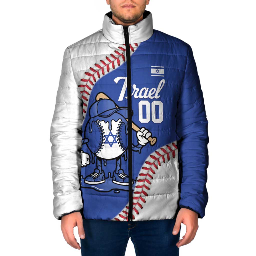 Israel 2026 Baseball Custom Padded Jacket Go Champions Drip Style