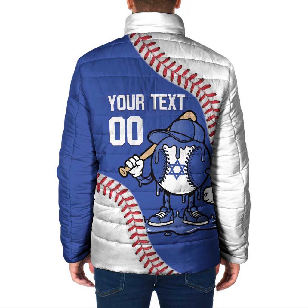 Israel 2026 Baseball Custom Padded Jacket Go Champions Drip Style