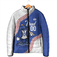 Israel 2026 Baseball Custom Padded Jacket Go Champions Drip Style