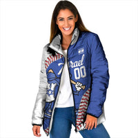 Israel 2026 Baseball Custom Padded Jacket Go Champions Drip Style