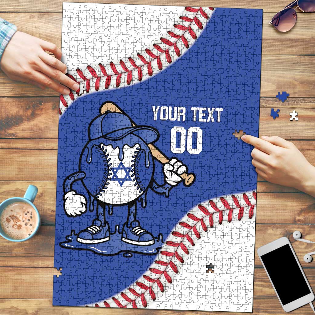 Israel 2026 Baseball Custom Puzzle Go Champions Drip Style