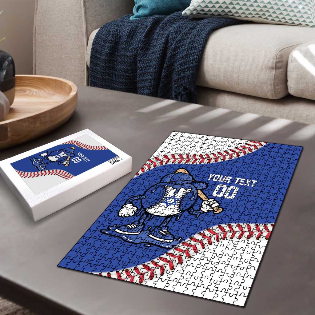 Israel 2026 Baseball Custom Puzzle Go Champions Drip Style