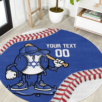 Israel 2026 Baseball Custom Round Carpet Go Champions Drip Style