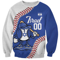 Israel 2026 Baseball Custom Sweatshirt Go Champions Drip Style