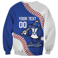Israel 2026 Baseball Custom Sweatshirt Go Champions Drip Style