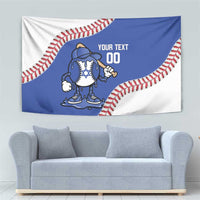 Israel 2026 Baseball Custom Tapestry Go Champions Drip Style
