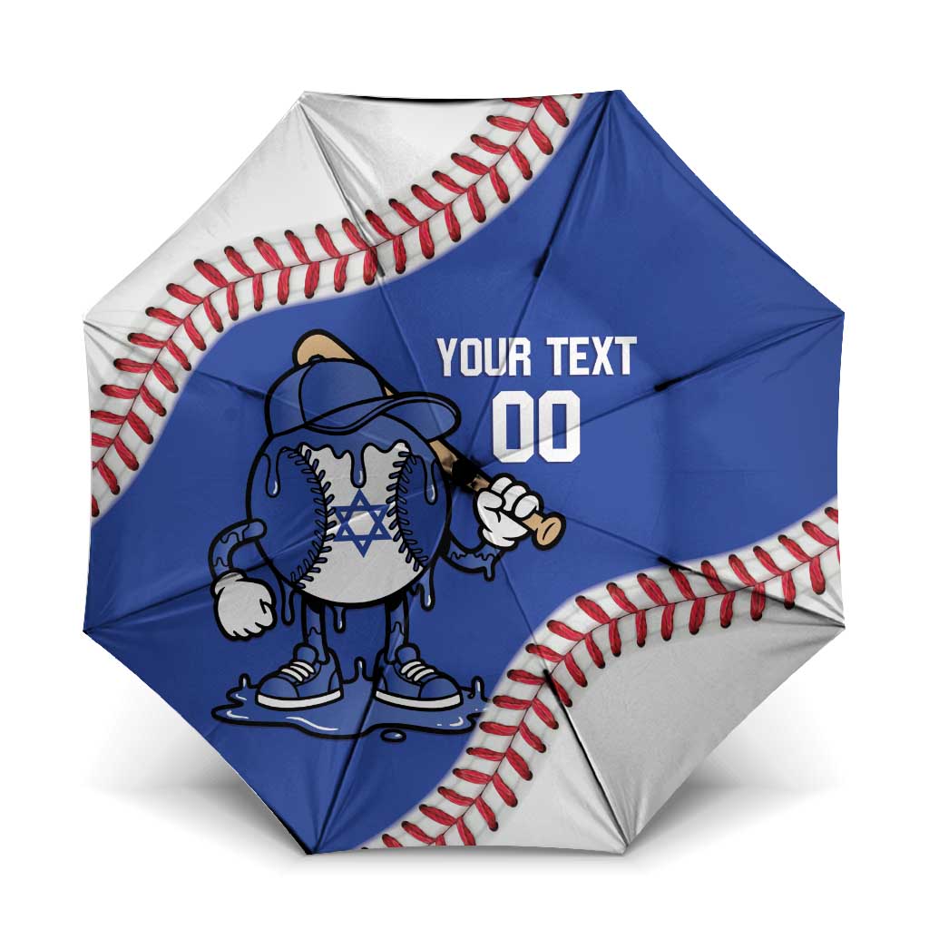 Israel 2026 Baseball Custom Umbrella Go Champions Drip Style