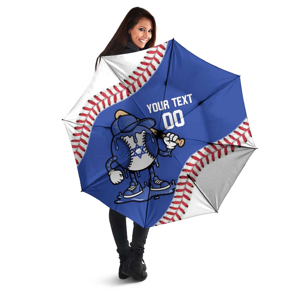 Israel 2026 Baseball Custom Umbrella Go Champions Drip Style