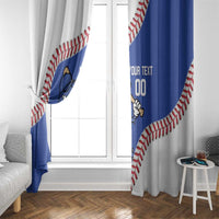 Israel 2026 Baseball Custom Window Curtain Go Champions Drip Style