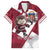 Latvia Hockey Custom Hawaiian Shirt Hedgehog Par Latviju!