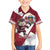 Latvia Hockey Custom Hawaiian Shirt Hedgehog Par Latviju!