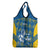 Sweden Hockey Custom Grocery Bag Tre Kronor Swedish Moose Mascot